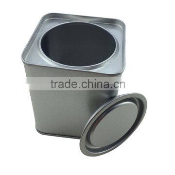 airtight tea tin can,white paint tin cans,tin can with window