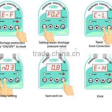10 Bar,G1/2,220V Water Pump Digital Pressure Switch photo-3