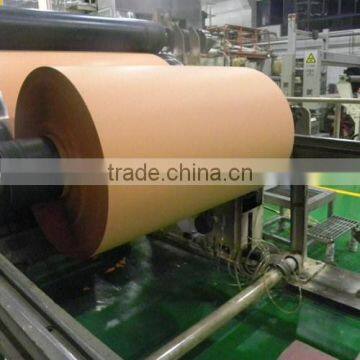 Orange red clolour base paper based decorative laminate sheet model DS3565-80
