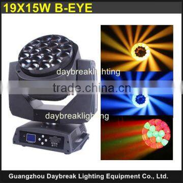 Pro stage moving light Clay paky new light BEE EYES led moving head RGBW X 15W , 19pcs big eyes with zoom amazing effect