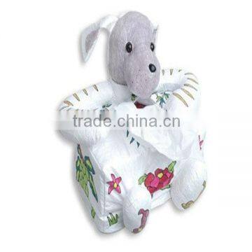 Plush Animal Tissue Box / Plush Tissue Box Cover/ Tissue box