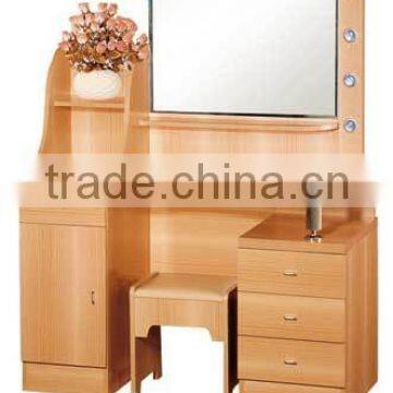 dressing table yellow color MDF material