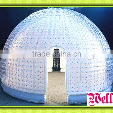 2014 new beautiful inflatable clear tent