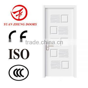 GJ-24 fir wood room door pvc door with low price