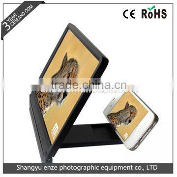 3D mobile phone screen magnifier / portable cellphone screen magnifier / tablet screen magnifier