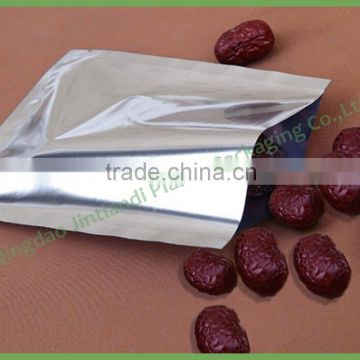 Wholesale Best Price Customized Laminated Aluminum Foil Flat Open Bag