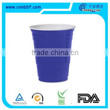 12oz blue plastic cup disposable tableware ps