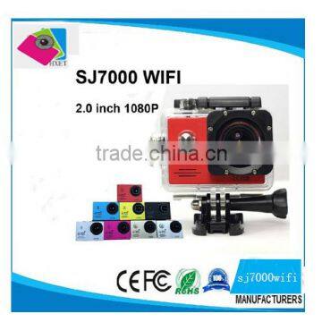 SJ7000 Full HD 1080P Waterproof Action Camera WIFI Sports Camcorder +Extra battery + Charger 2.0"LCD Diving Helmet Camera DVR