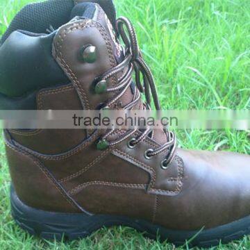 2016 Hot Selling Genuine Leather Steel Toe Safety Shoes photo-2