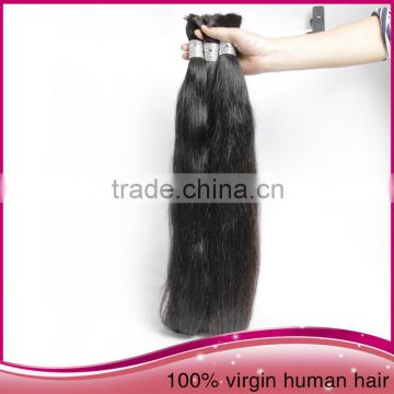 Best Sale Brazilian Human Hair Bulk Weaving Natural Black Unprocessed Remy Human Hair Bulk Extension