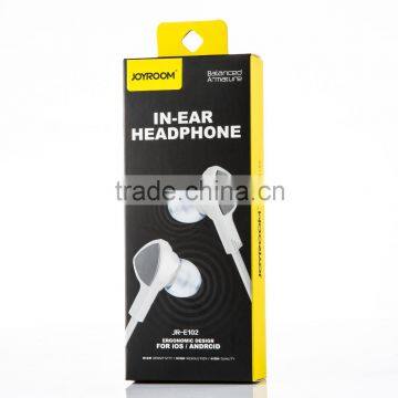 Joyroom JR-102 Fashion Stereo Earphone for Mobile Phone 120cm 0.35MM Universal in Ear Headphone MT-5486 photo-5