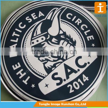 Customized vinyl sticker, round reflective sticker