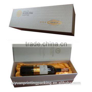 Excellent quality most popular cardboard paper gift wine boxes