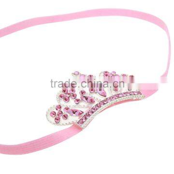 Hot-sales Baby Crown Headband Baby Princess Crown Hair Band Children Diamond Hair Accessory Wh-1838 photo-3