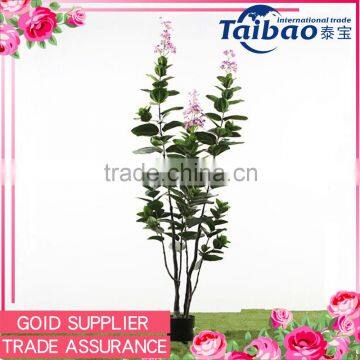 High simulation good quality 1.8 meter indoor decorative plastic tree for living room