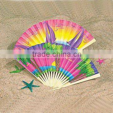 paper craft hand fan