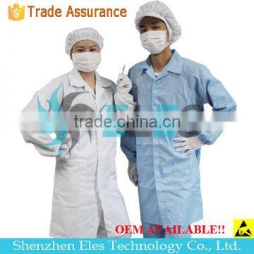 Cleanroom Use Antistatic Polyester Overcoat With High Quality photo-6