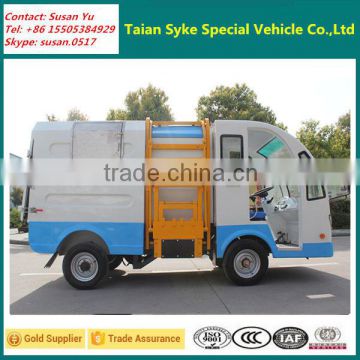 5.5kw Motor Small Size Electric Garbage Collecting Truck Made in China