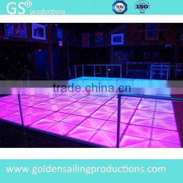 DMX 512 control led dance floor light for dance hall / bar / night club