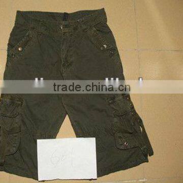 mens shorts cotton mens cargo short SO