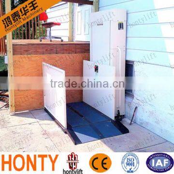 300kg home hydraulic lift elevator/cheap residential small lift elevator