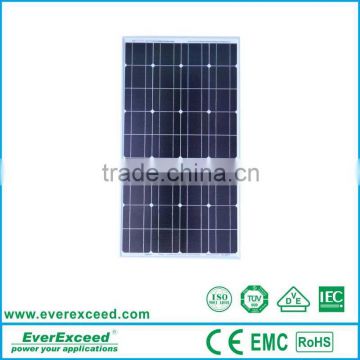 Everexceed poly 100W solar panel raw material with grade A cells