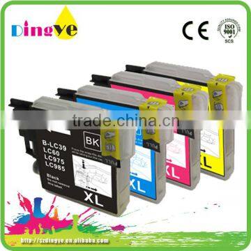 LC 39 60 975 985 compatible ink cartridge for brother remanufactured cartridge