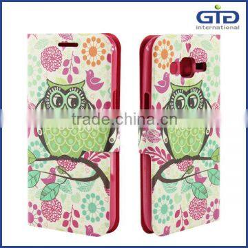 [GGIT] TPU Flip Cover With PU Leather for Galaxy J5 Mobile Phone Case photo-2