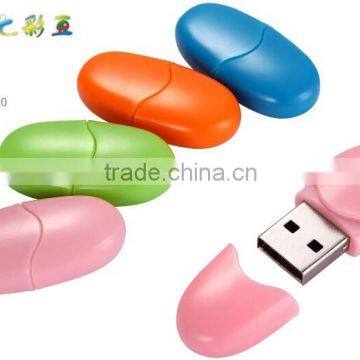 OEM mini pea usb gift usb flash drive wholesale