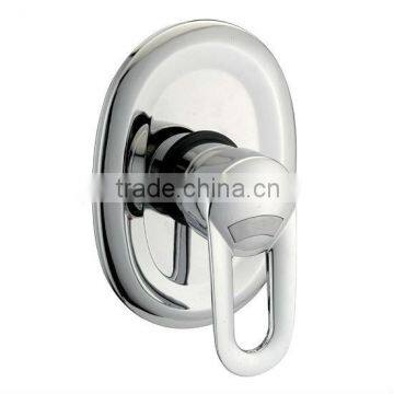 High Quality Brass In Wall Mounted Single Lever Shower Faucet, Polish and Chrome Finish, Conceal Shower Faucet