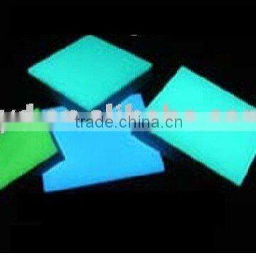 luminescent plate/glow in the dark plate/photoluminescent plate