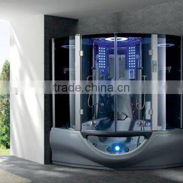 2013 tempered glass steam room G160I shower cabin with home sauna