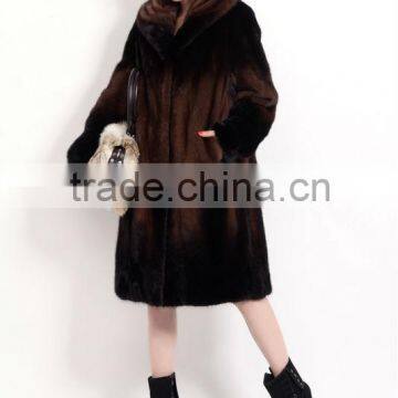 Mk14050 2015 Hot Selling Mink Fur Coat