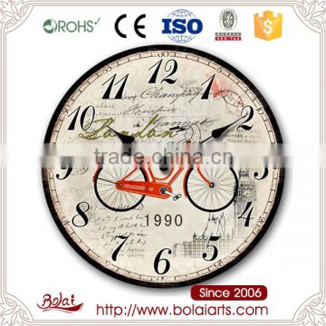 Outdoor travel bike relax design with big ben gift clock for auto show