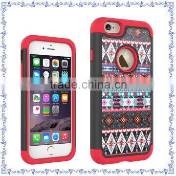 Popular Products in EU US 2 in 1 Silicone Mobile Phone Case for Iphone 6s photo-2