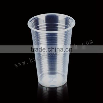 6oz disposable plastic tea cup, transparent plastic cup