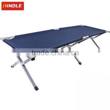 portable folding iron camping beach bed