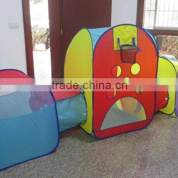 five sets combination pitch pop up play tent