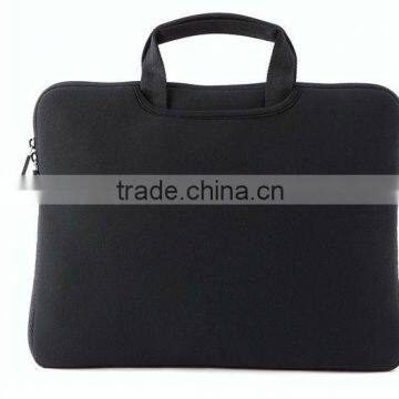 2013 fashionable custom 17.5 neoprene laptop sleeve with handle