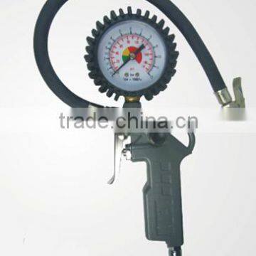 Tire inflator gun/vehicle tools inflating gun/Air Pressure gauge tire tools