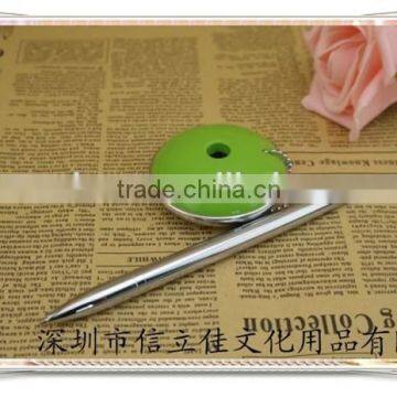 TT-13 Fashionable Desk Pen With Chain , Bank Pen With Lovely Pen Stand photo-3