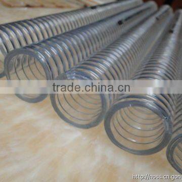 best price for ISO 9001SGS certificated steel wire reinforced PVC hose