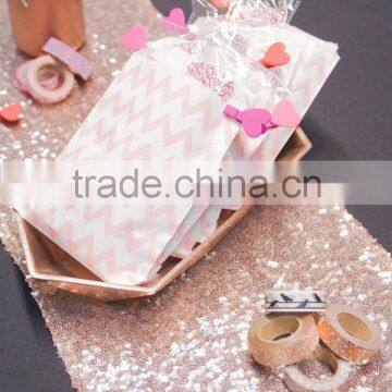 Personalized Sequin Table Extra Long Table Runners
