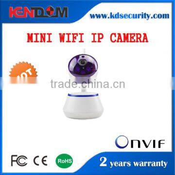 Shenzhen Kendom manufacturer mini HD IP WIFI wireless smart home camera with audio function