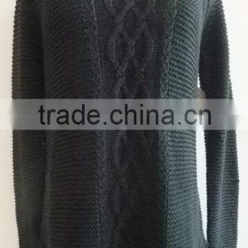 Ladies full sleeve geometrical pattern knitted blouse Pullover, Sweater