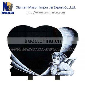 Mason design granite plaques funeraire