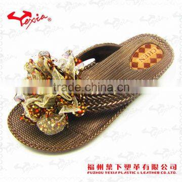 Girl sandal PVC flip flop manufacturer fashion style