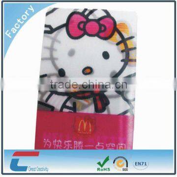 3D lenticular hello kitty card