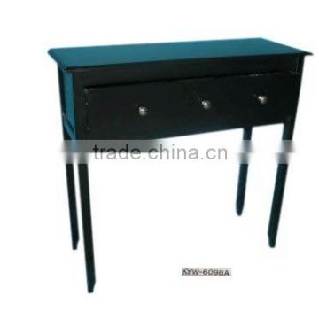 Table with drawers, wood table, home furniture