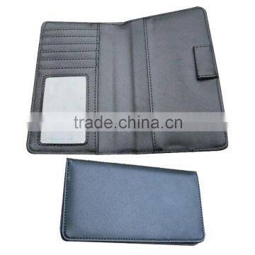 Travel Passport Cover Holder With Pen Holder